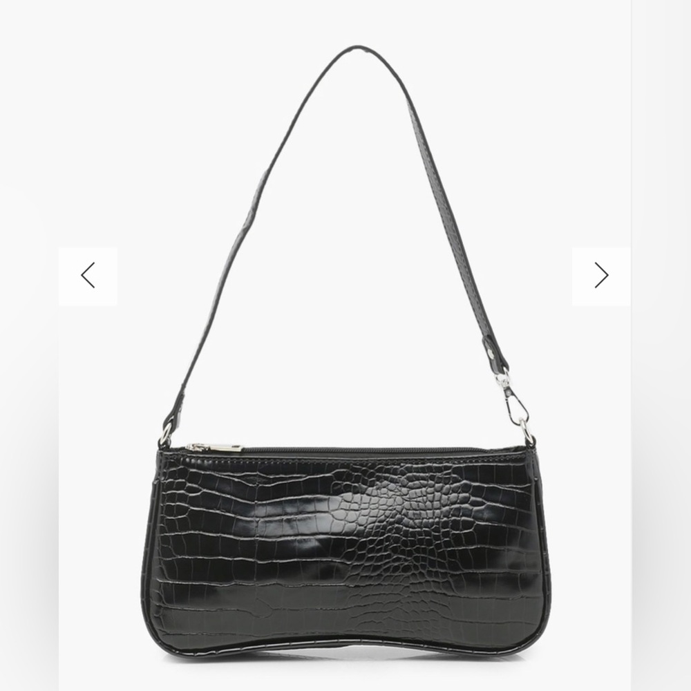 Black shoulder bag